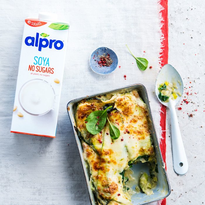 Lasagnes Vegetariennes Aux Legumes Verts Alpro