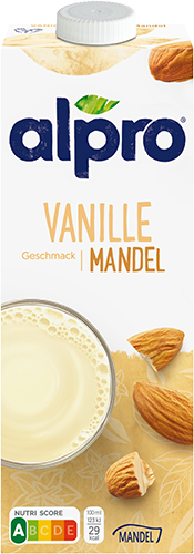 Mandeldrink mit feinem Vanille Geschmack