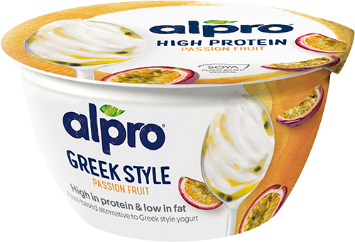 Alpro Plant based alternative to strained yogurt Greek Style Plain Alpro