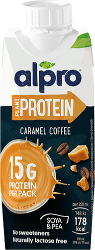 Alpro Proteins The plant-based ally for sports lovers.