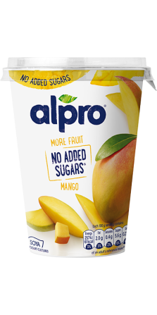 More fruit, no added sugars mango