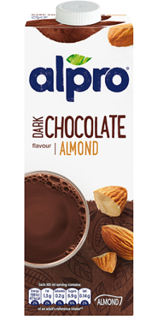 Alpro Almond Dark Chocolate UHT 1L