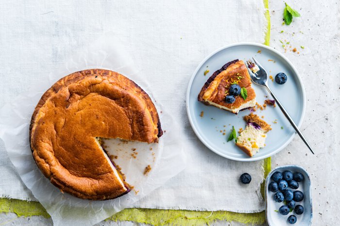 Gâteau Moelleux aux Myrtilles