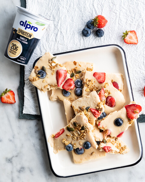 Przepyszny mrożony pudding | Alpro