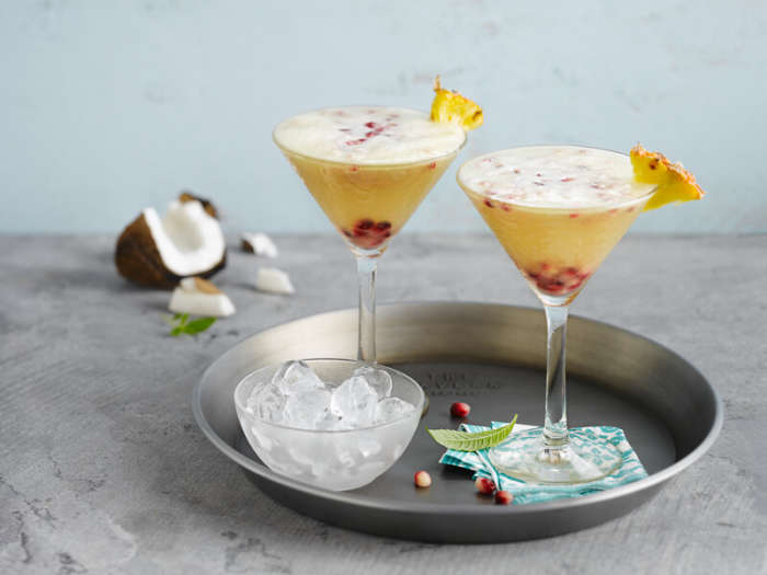 Coconut Pineapple Mocktail