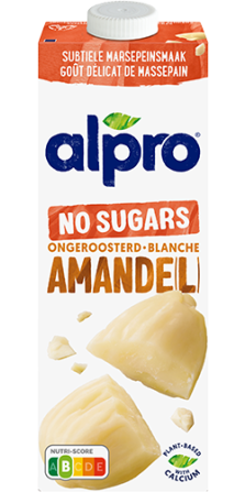 Alpro Amandeldrink Ongeroosterd Zonder Suikers