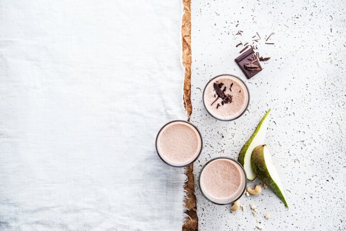 Smoothie de chocolate para golosos