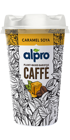 Caffè Soya-karamell drikk
