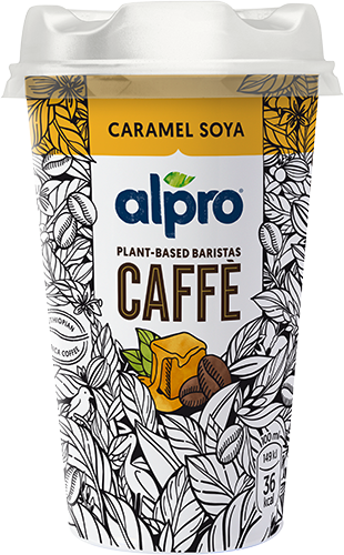 Caffè Soya-karamell drikk
