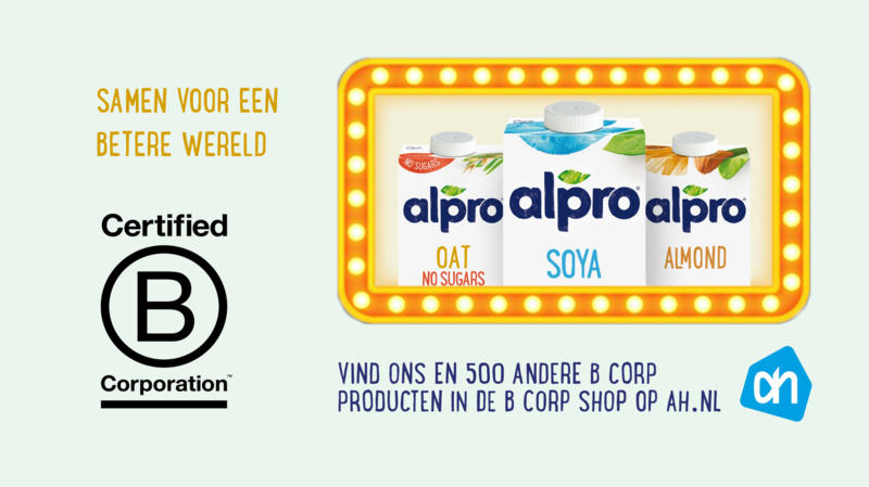 Albert Heijn Verwelkomt Alpro In Zijn Virtuele B Corp Schap | Alpro