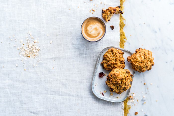 Galletas de avena crunchy