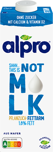 Alpro This Is Not | | Hafer Milk Alpro 1,8% | | Drink Alpro Fett