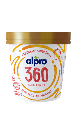 2.0 ICE CREAM - Alpro 360 Passionate Mango Swirl Ice Cream
