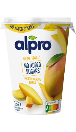 Alpro Mango Plantaardig Alternatief voor Yoghurt Zonder Toegevoegde Suikers