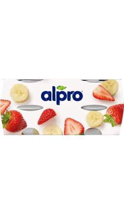 No Bits Strawberry-Banana Yoghurt Alternative