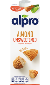 Alpro Almond Unweetened Roasted UHT 1L