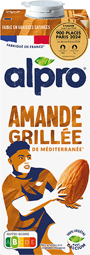 Alpro - Lait d'amande grillée sans sucres (1l) commandez en ligne