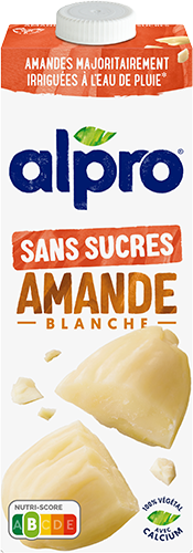 Lait d'Amande Blanche - Sans Sucres
