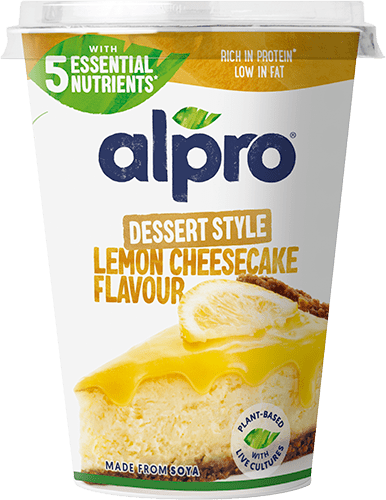 Cheesecake de Limão | Alpro