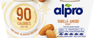 90 Calorie Dessert Almond Vanilla