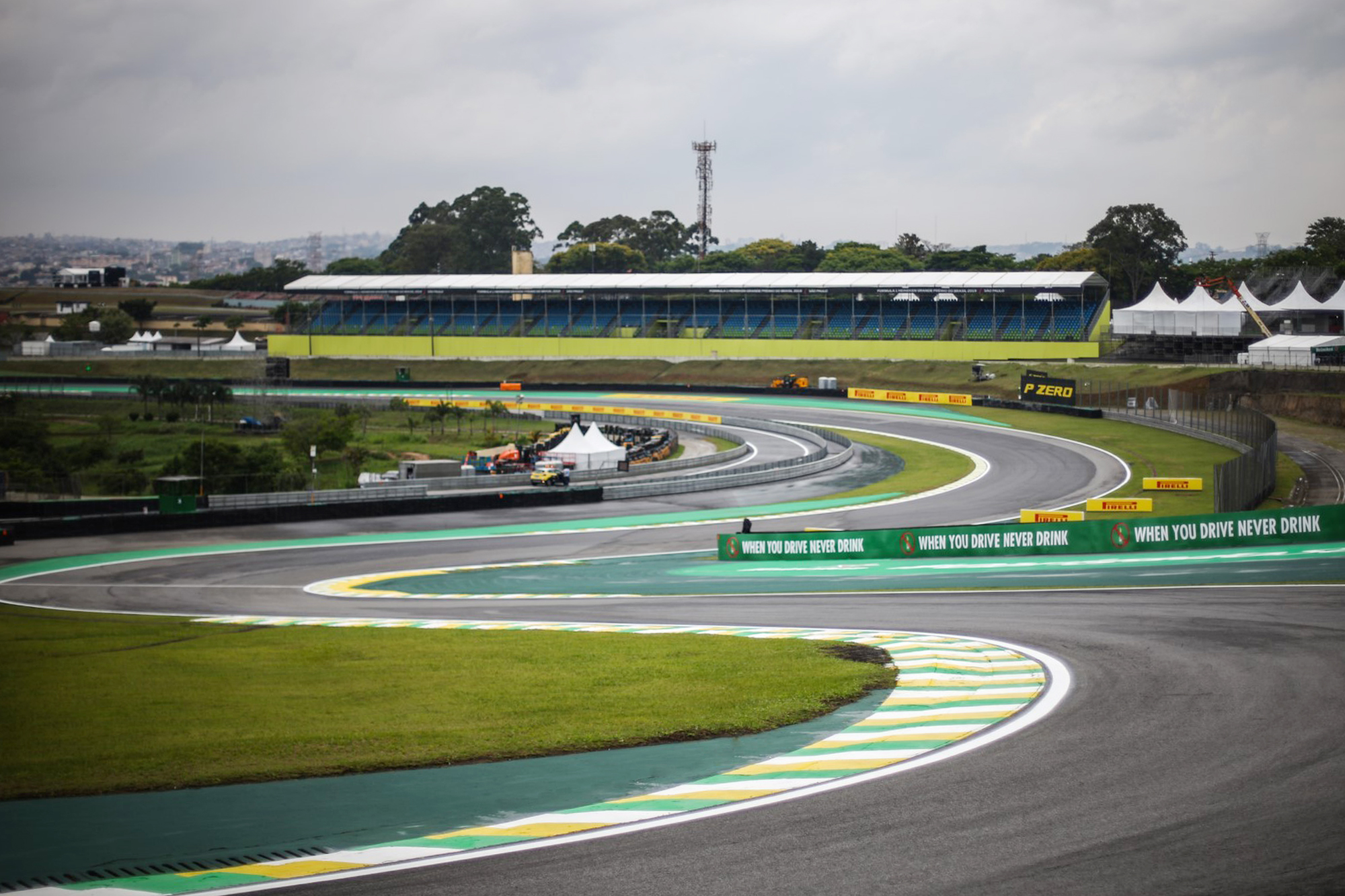 The Senna S at the Interlagos circuit, São Paolo, Brazil