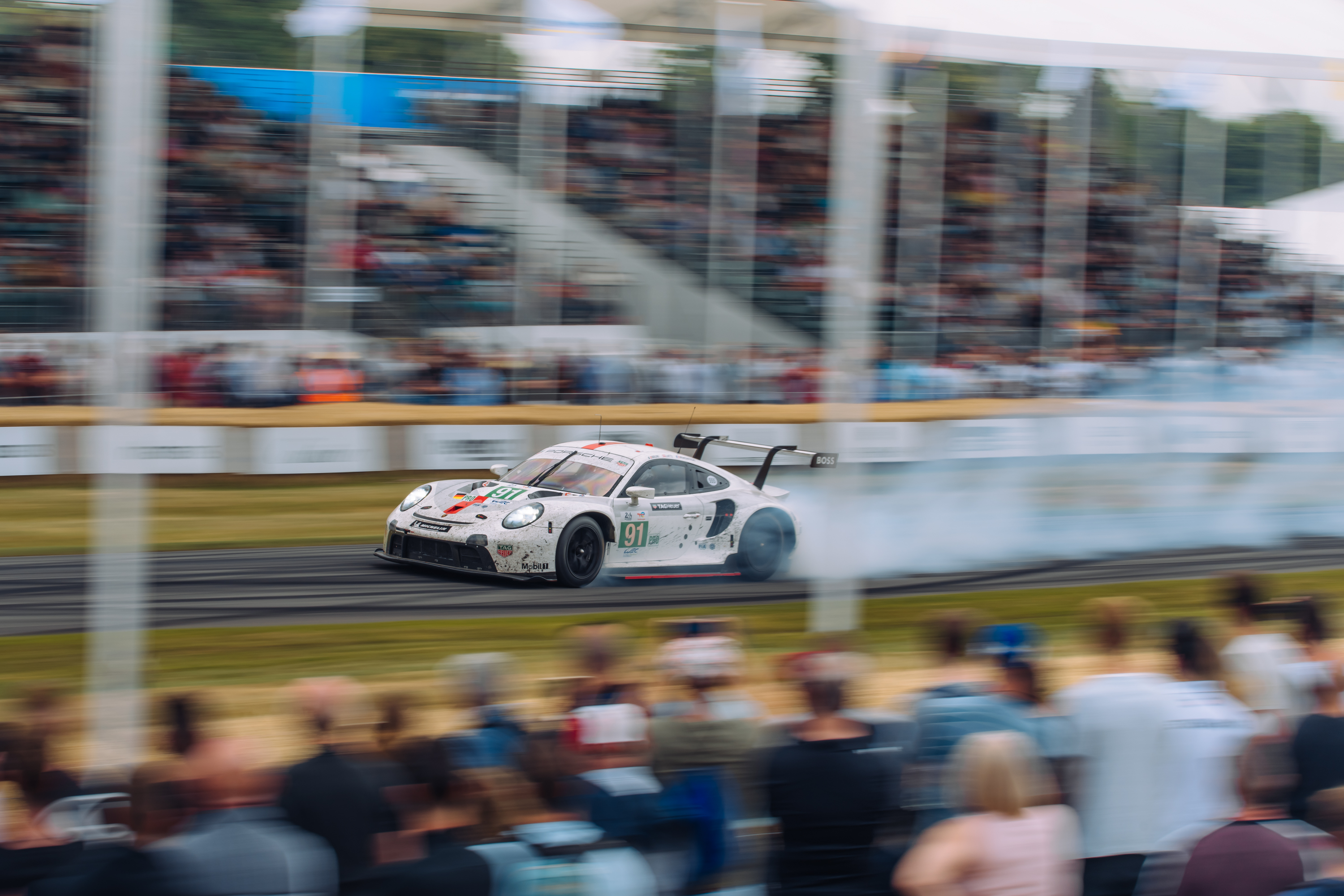 2022 Le Mans-winning #91 Porsche 911 RSR at Goodwood