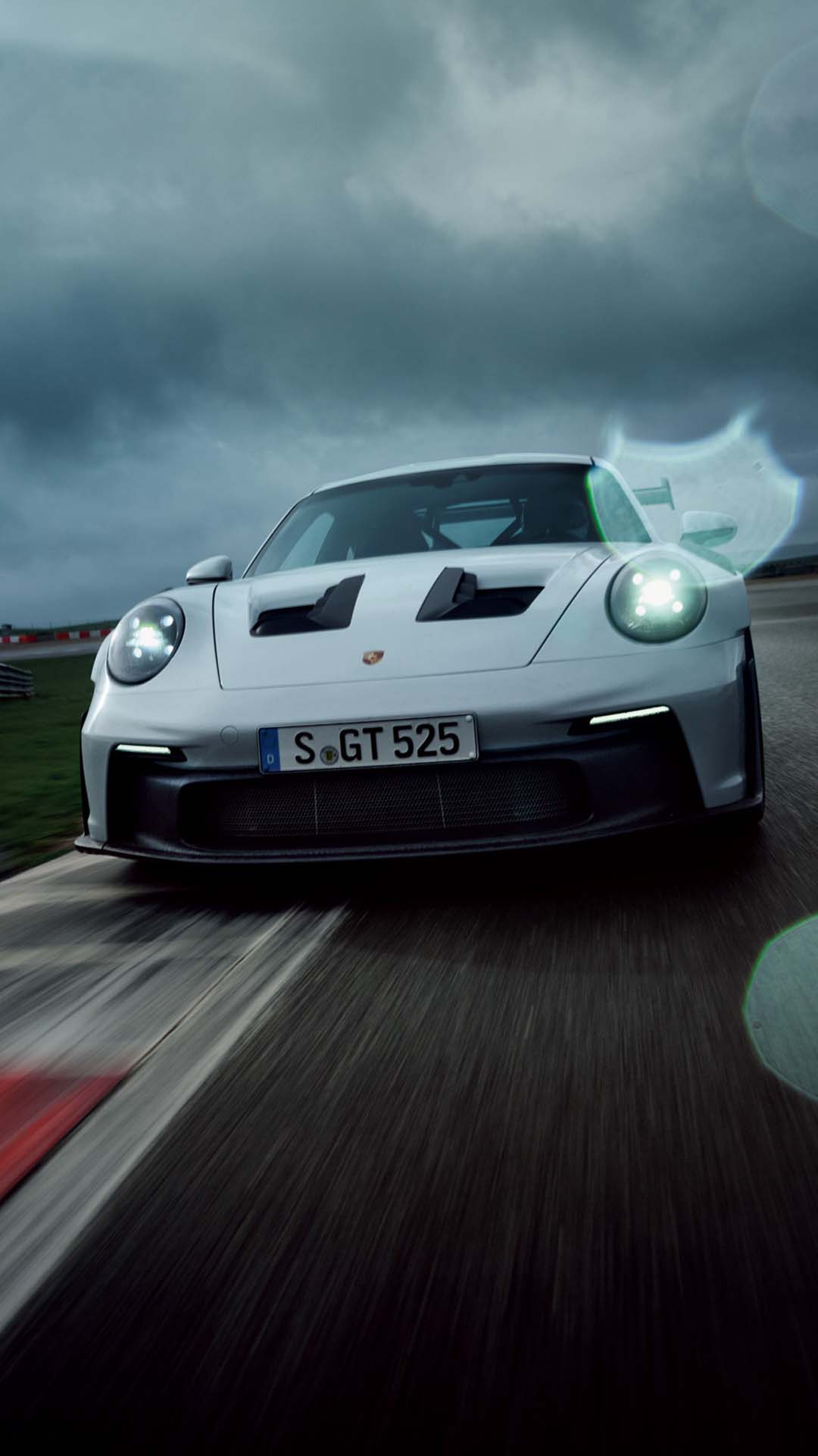 Porsche 911 GT3 RS front view wallpaper mobile 6