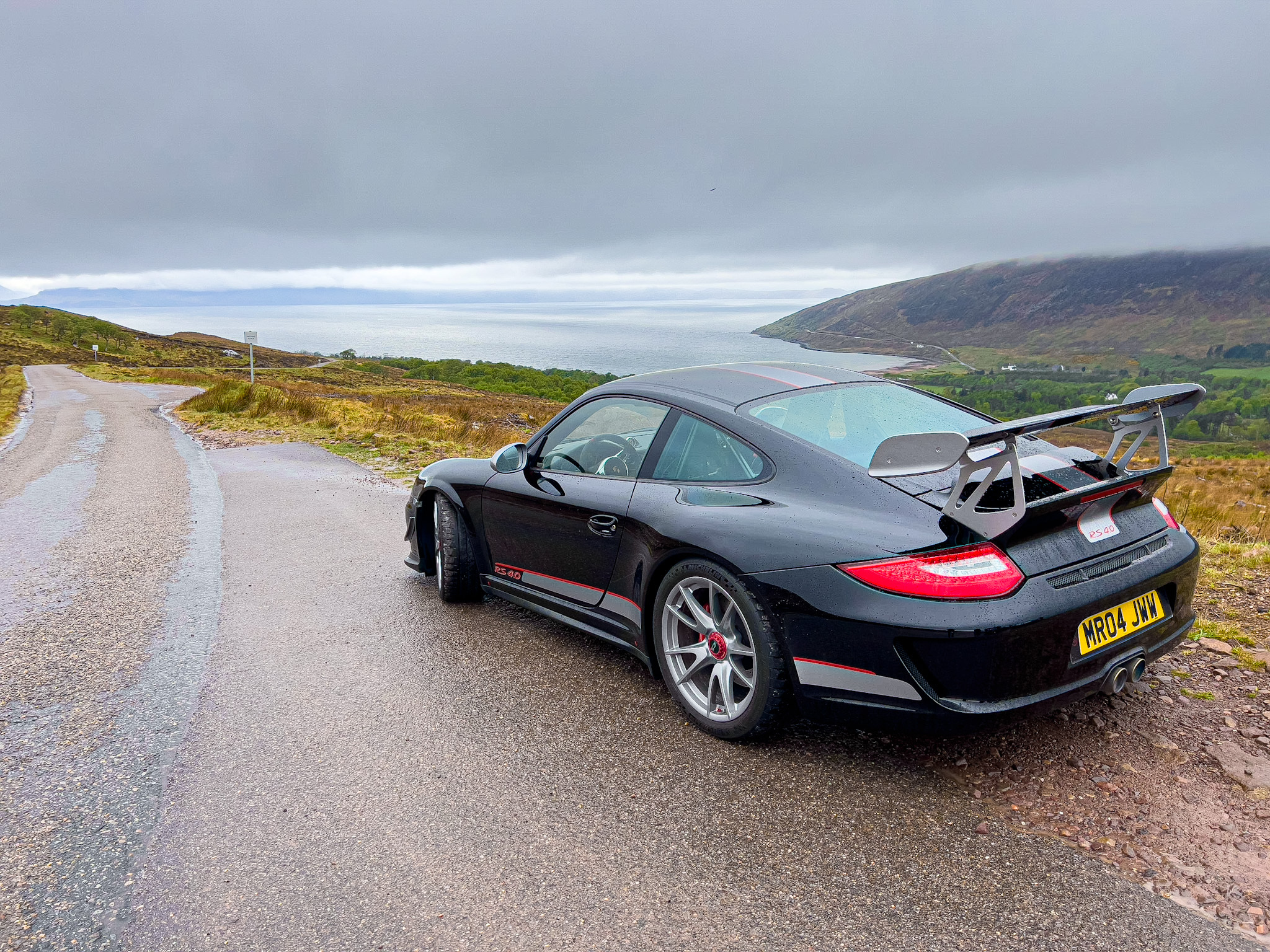 997 GT3 RS 4.0 parked at side of road
