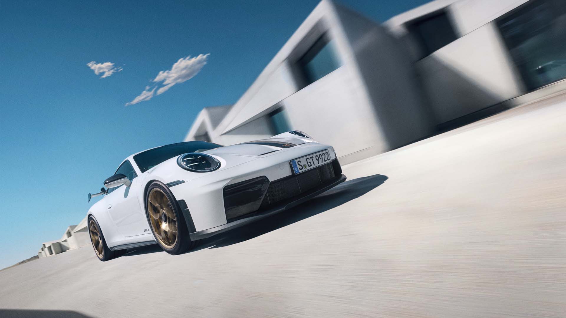 Porsche 911 GT3 wallpaper front side view desktop