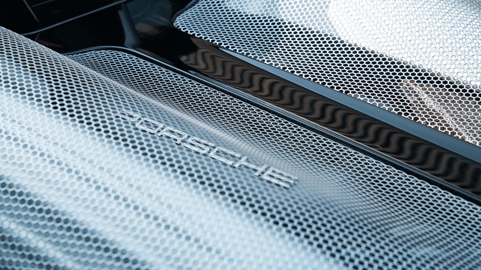 porsche carrera gt wallpaper engine cover desktop