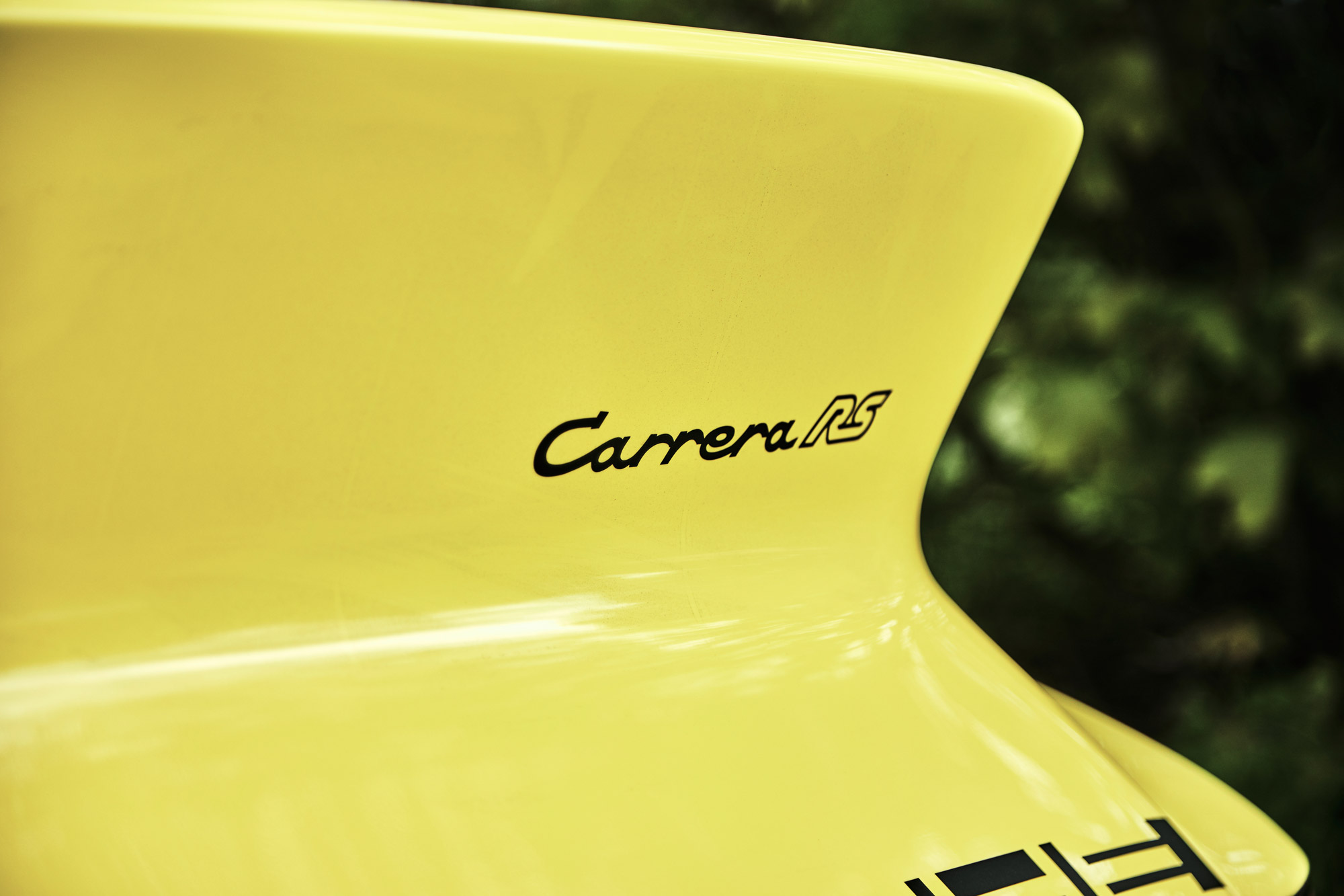 Carrera RS rear spoiler