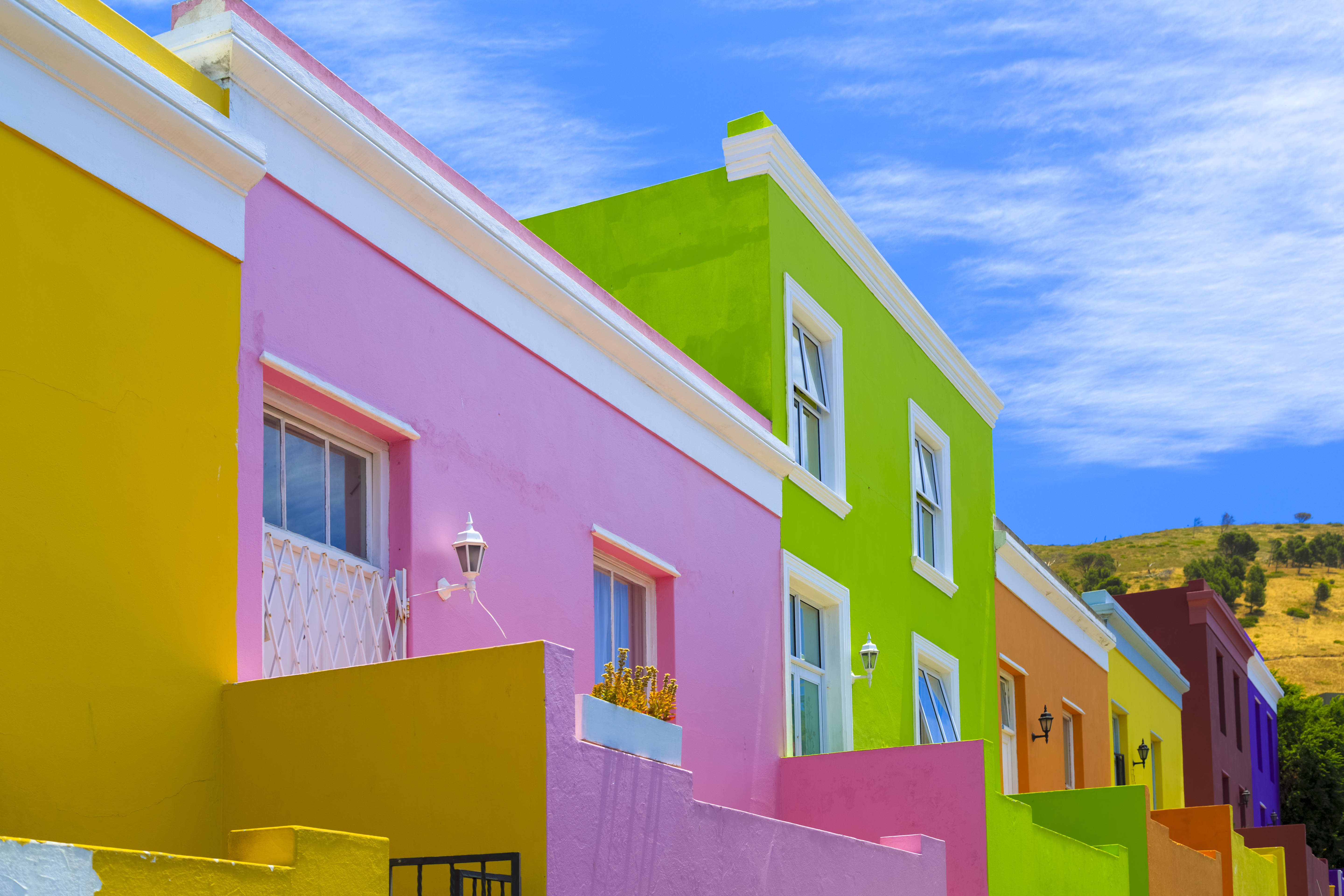 Historic Bo-Kaap township in Cape Town