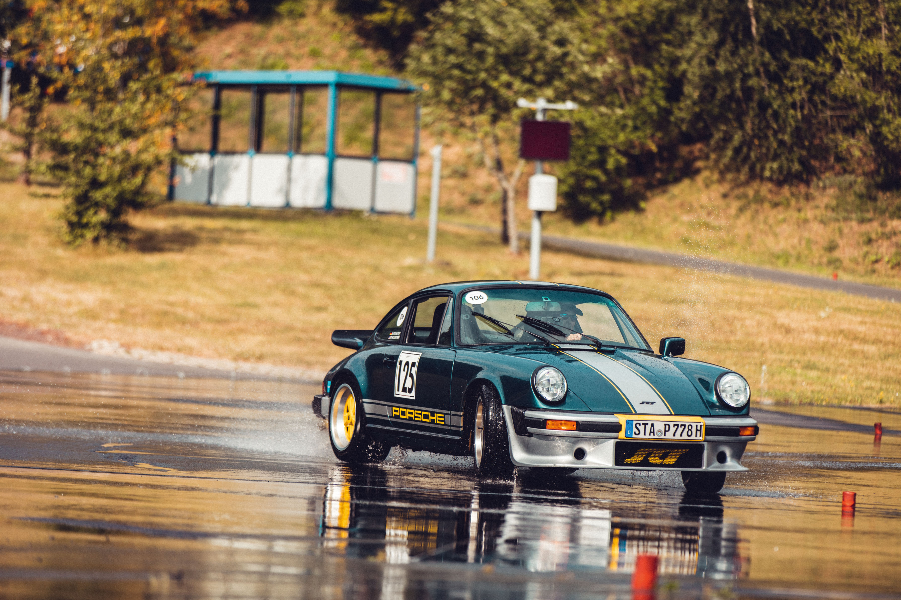 Warming up with a Porsche Classic