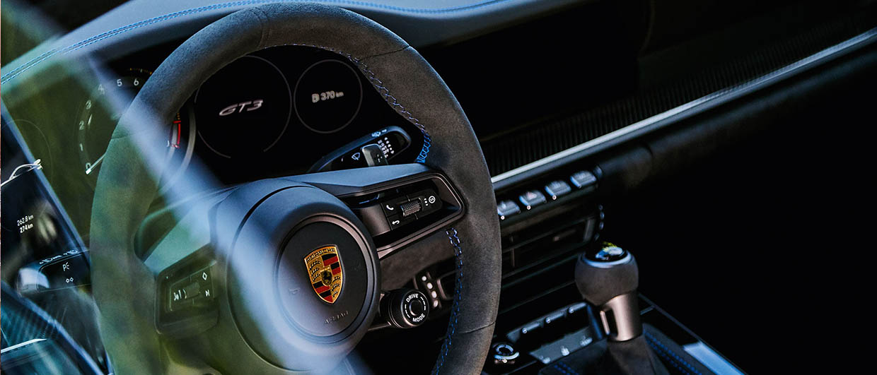 Steering wheel Porsche GT3