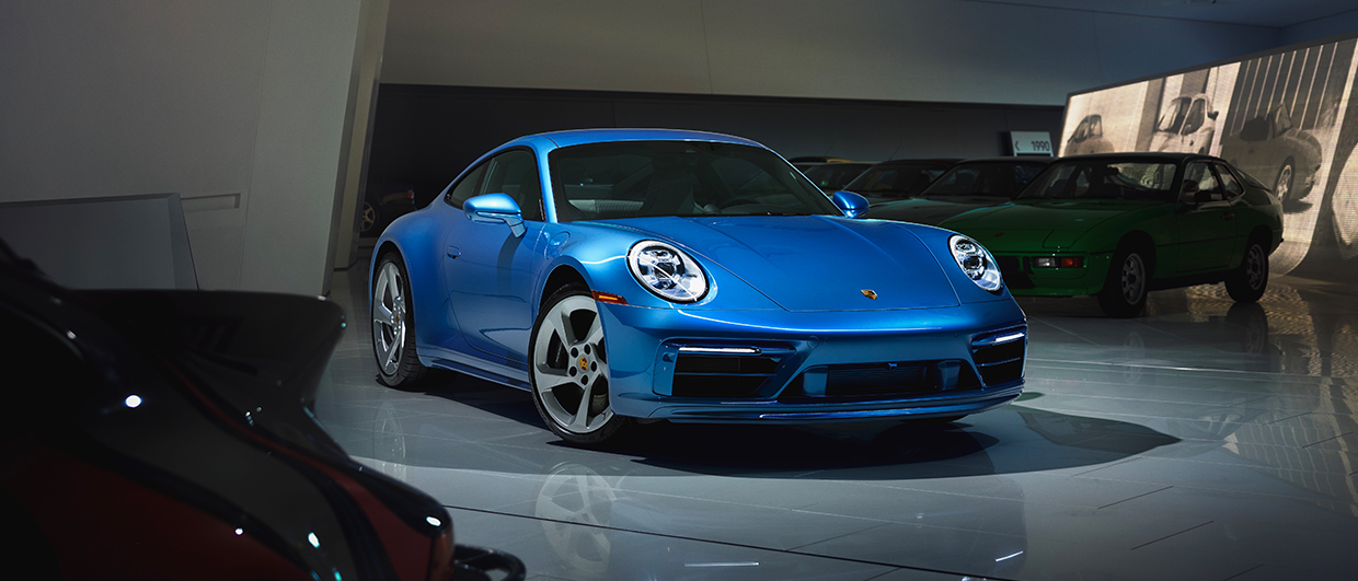 One-off Porsche 911 Sally Special in Sallybluemetallic