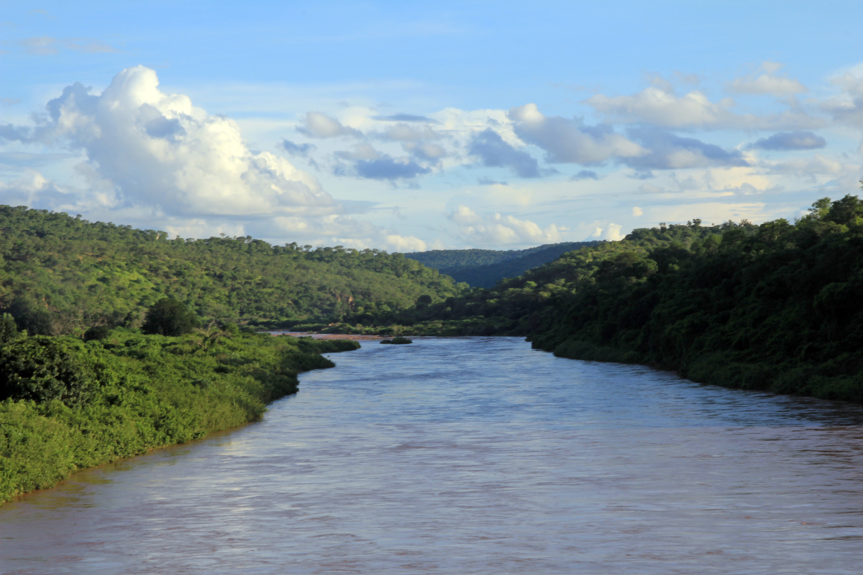 A tributary of Lake Kariba