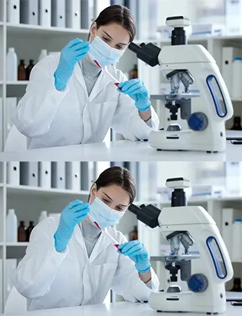 Estudios de laboratorio, gabinete y especiales