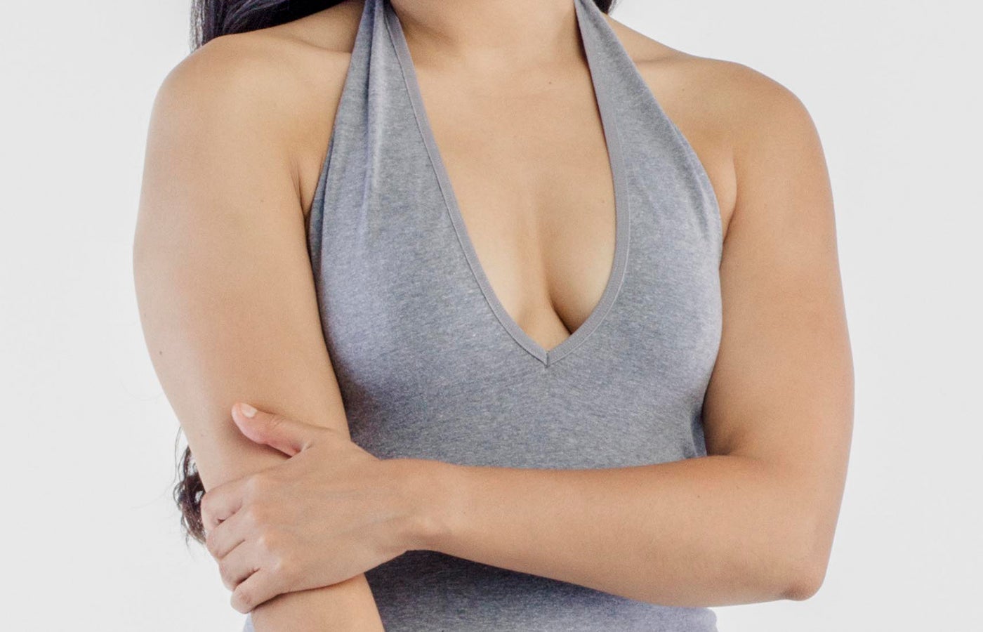 Wallpaper : strategic covering, cleavage, big boobs, removing bra