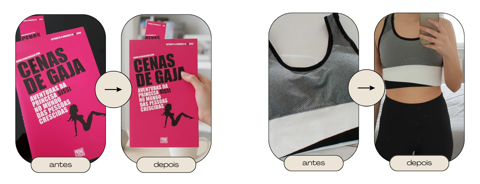 antes e depois artigos em segunda mao 6