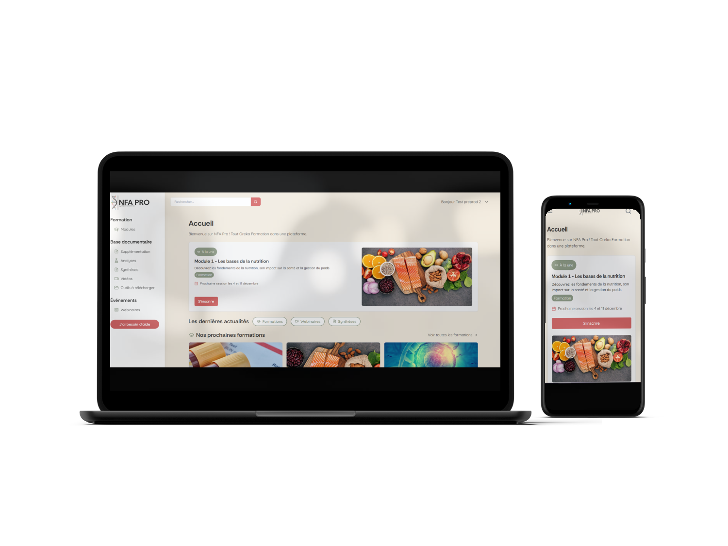 NFA Pro - App de contenus payants Payload CMS + Next.js