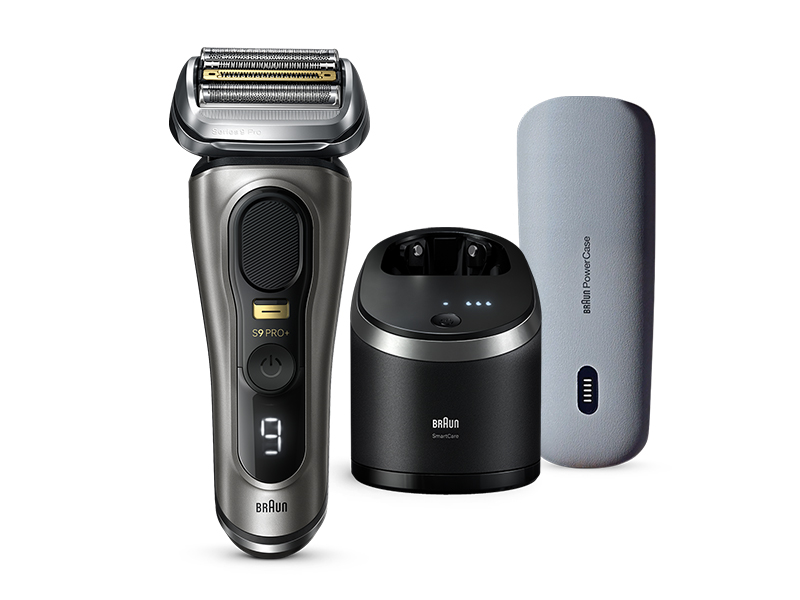 Braun-Barbeador elétrico de folha série 3 ProSkin 3040S, barbeador  recarregável masculino, máquina de barbear, húmida e seca, aparador preto,  100-240V