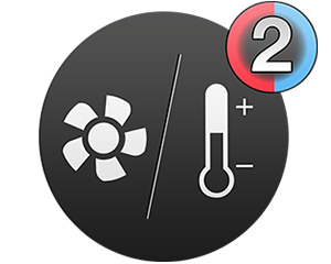 2 configurações de temperatura/fluxo de ar 2 configurações de temperatura/fluxo de ar