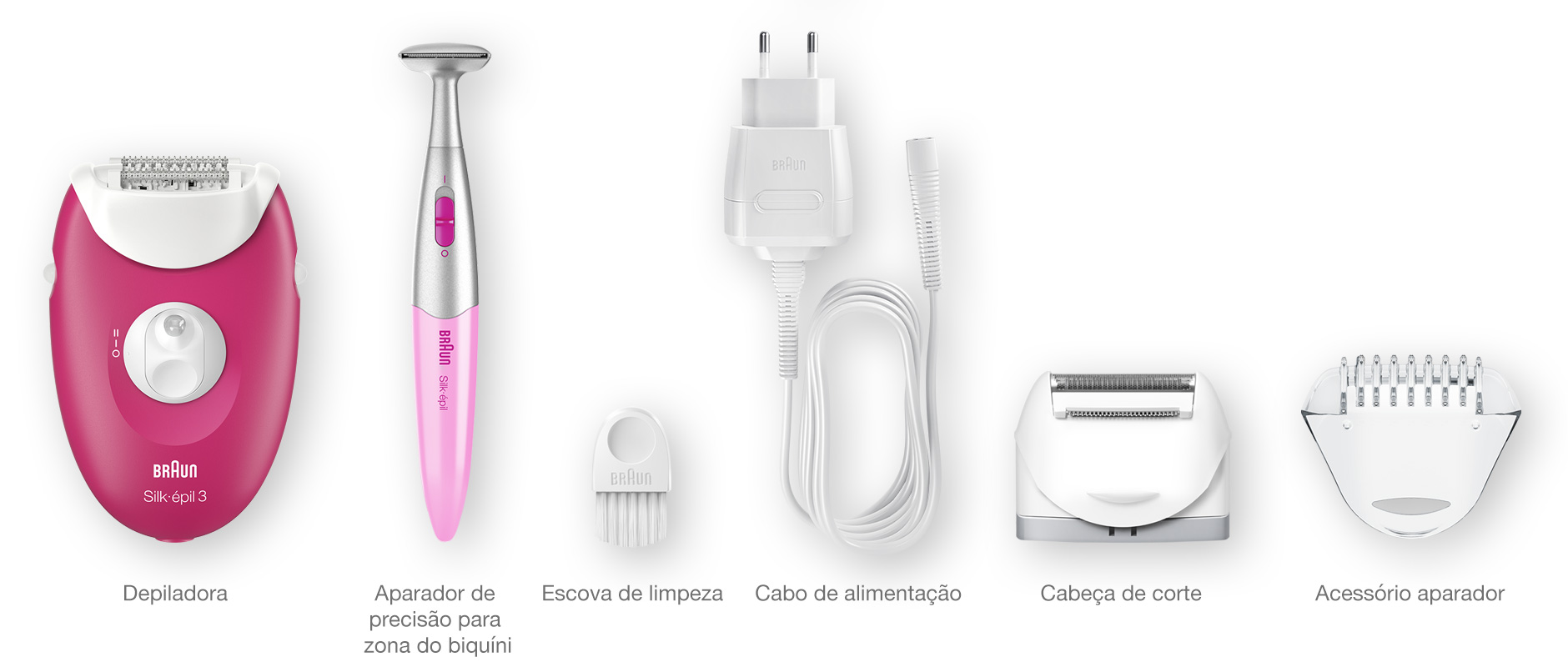 Depiladoras Silképil 3 A maneira de conseguir uma pele mais suave Braun