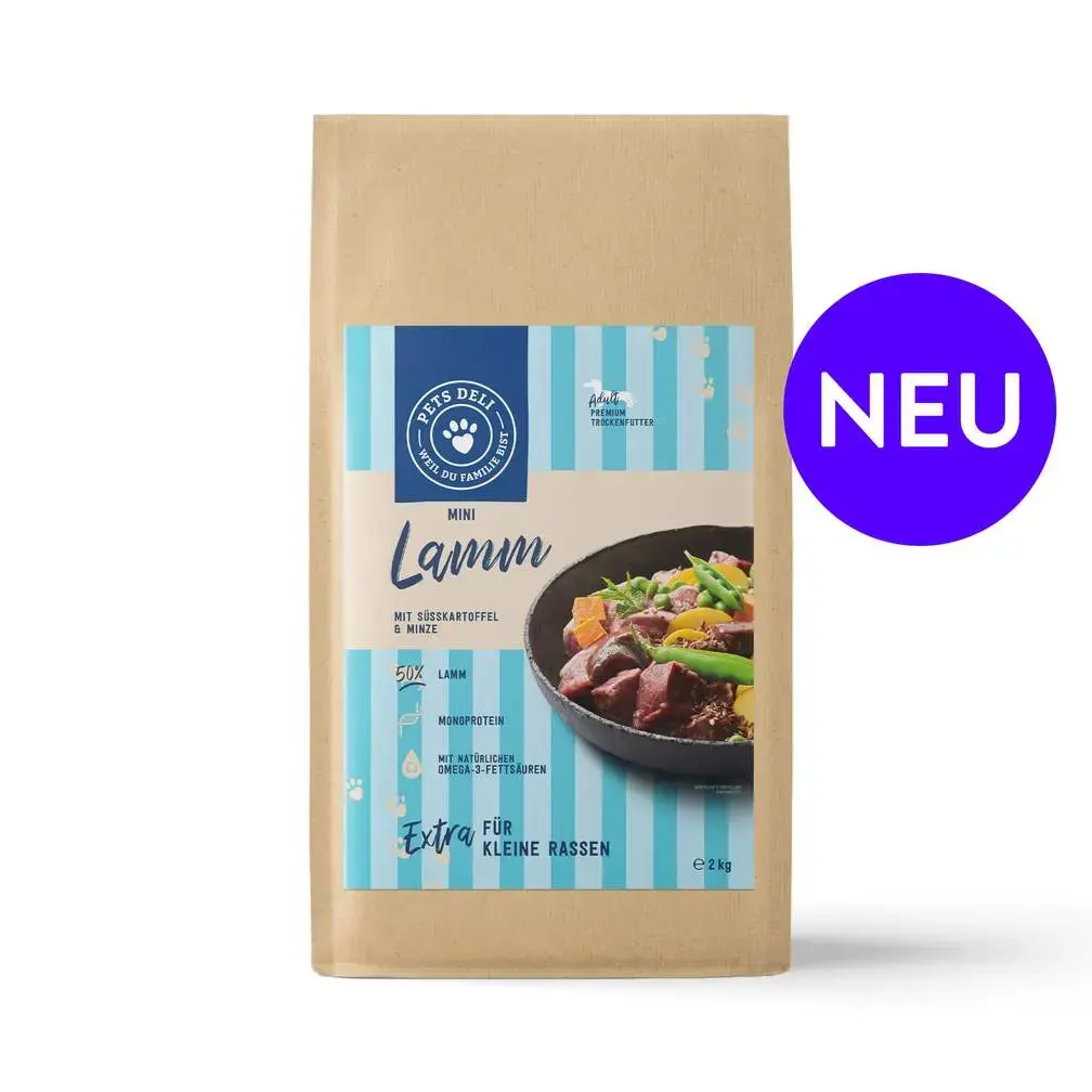 Mini Trockenfutter Lamm