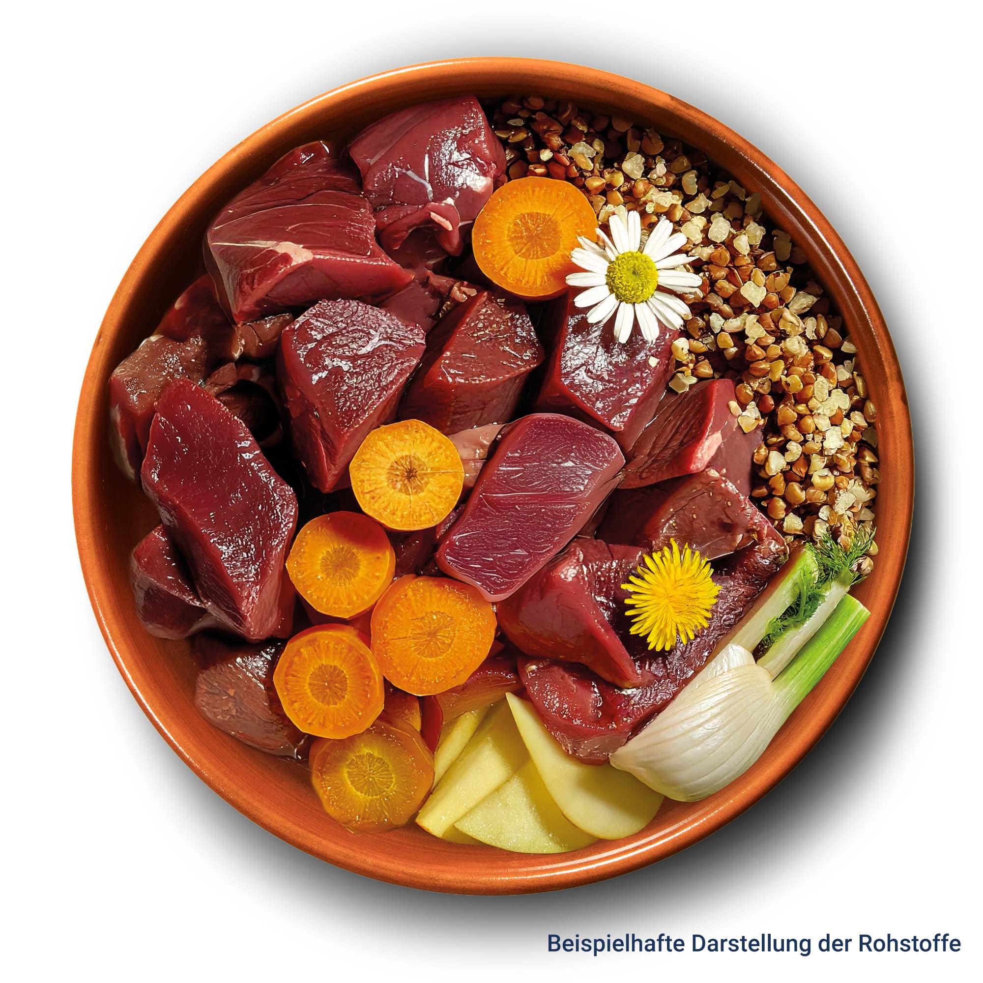 Hund-Bowl-Nafu-Belly+Wildschwein-Zutaten