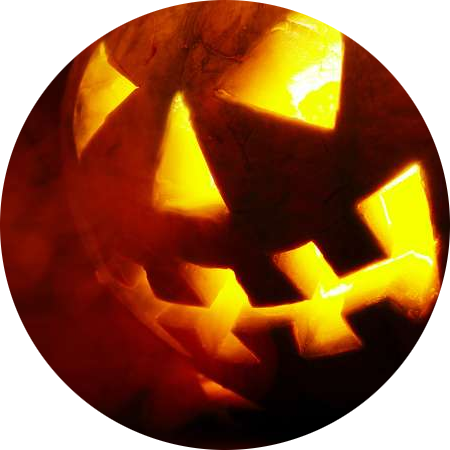 Jack o Lantern oder Kürbislaterne zu Halloween