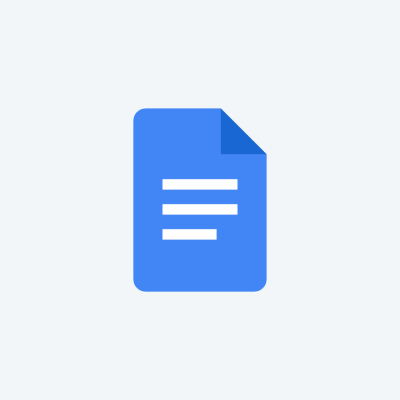 Google Docs logo