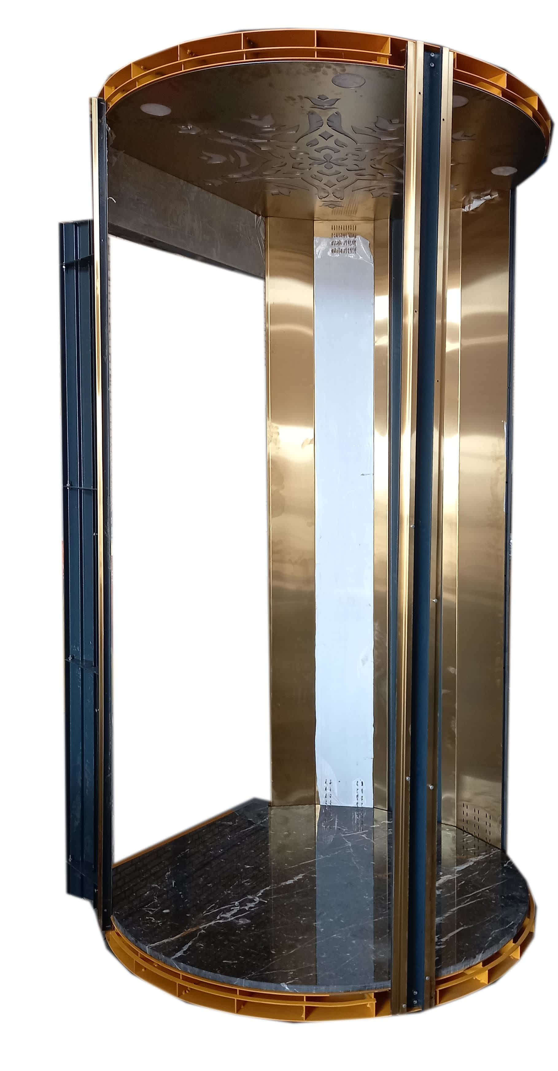 کابین شیشه ای