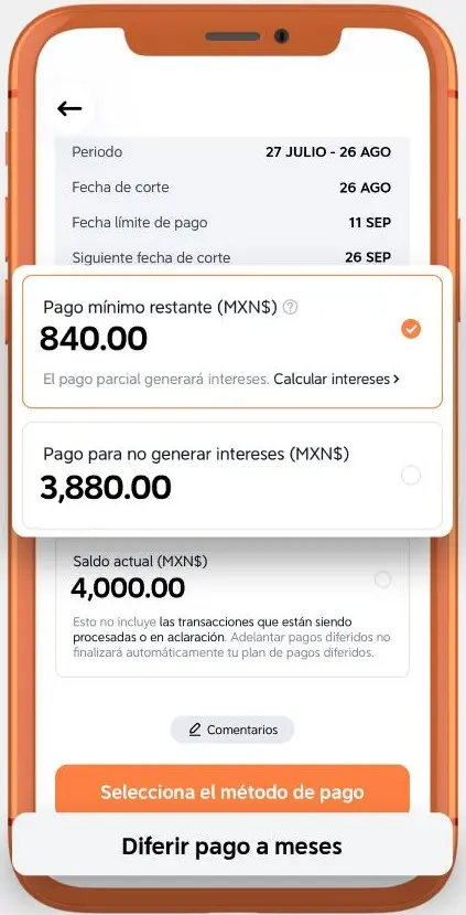 Estado de cuenta infografiA a