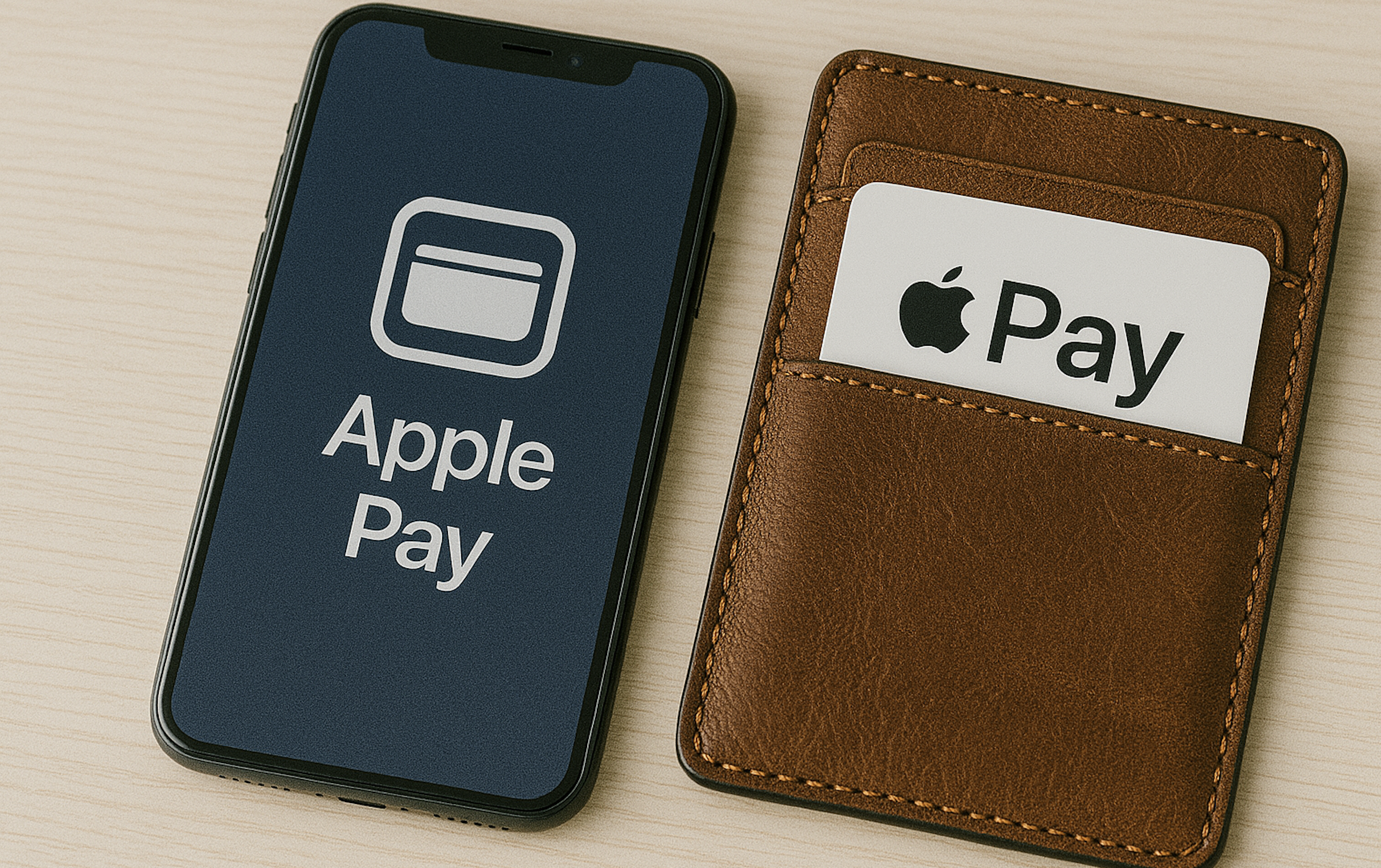 Öppna plånboksappen och tryck på knappen för att lägga till